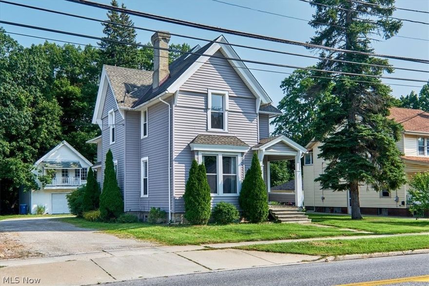 Welcome to this enchanting Victorian Home. The custom woodwork is beautiful. Natural light just pours in through the original stained glass window. Gorgeous hand painted Italian Slate wood burning fireplace, 11 foot ceiling on the first floor making the rooms light, bright, and open. Custom soft close kitchen cabinets, range, refrigerator and dishwasher installed in 2019, with an open floor plan with views of the fireplace. Both bathrooms were completely remodeled 2019. Entire home completely rewired with electric and new panel in 2019, along with all new plumbing throughout, including hot water tank. Back deck built in 2021, roof, windows and siding in 2017. Home has two staircases, back stairs to servants quarters. The carriage house has three bedrooms which can be finished for an additional 500 square feet of living space. Perfect for an office or studio. Plumbing and electric have been run to the carriage house.