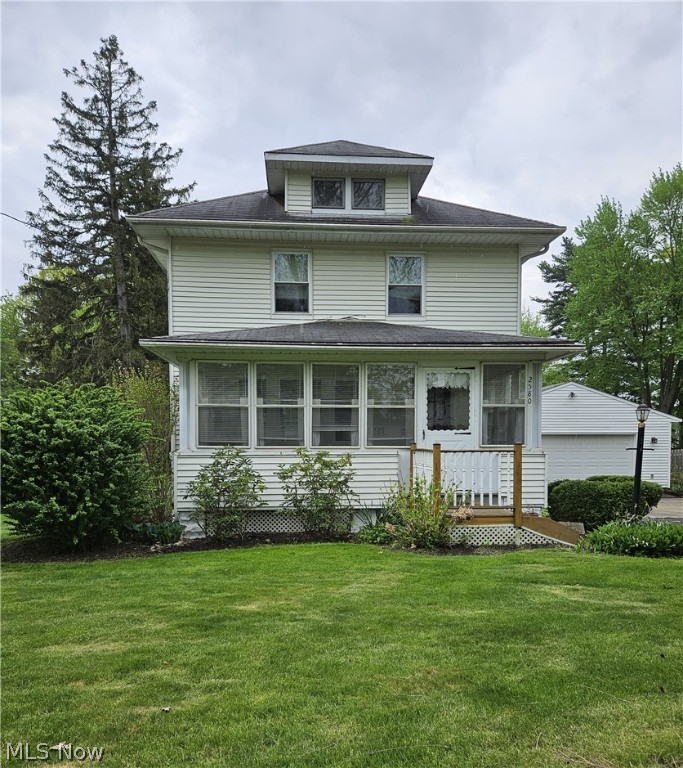 For rent in the heart of the heart of Twinsburg! 3 bedroom/1 bath colonial with enclosed front porch. Gorgeous, original woodwork and hardwood floors throughout. Fully applianced kitchen with ample storage. Spacious living and dining rooms. Laundry in basement. 2 car, detached garage. Beautiful, manicured yard. Close to shops, parks, schools. No pets preferred, however, may be considered for well qualified applicants - 25 lbs. or less only; $$250 non-refundable pet deposit/$25 monthly pet rental. Utilities, yard/lawn maintenance and snow removal are the tenant's responsibility. No smoking. All adult applicants must apply online for credit, background, eviction history. $50 non-refundable application fee per adult applicant. No 3rd party applications permitted. Employment is verified.