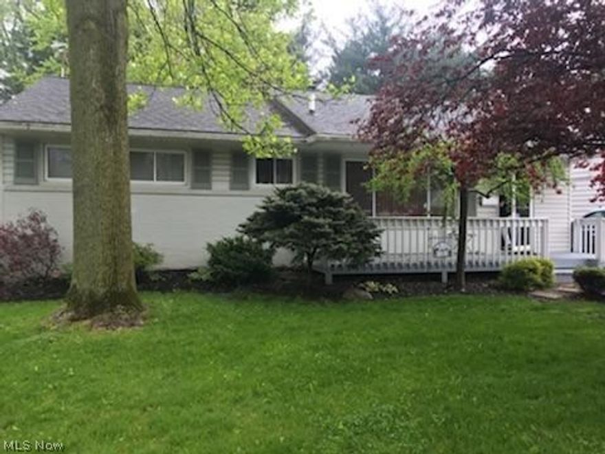 3 bedroom 1 bath ranch home located on a tree lined street. Well maintained with a partially finished basement and a two car heated garage. Hardwood floors, great location in a quiet neighborhood! Well kept yard with a shed for extra storage.