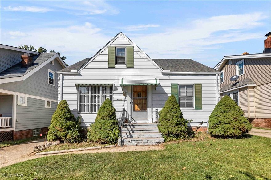 Welcome to 6014 Laverne Ave. in Parma! This charming 3-bedroom, 2-bath bungalow is ready for its next chapter. Featuring original hardwood floors and a solid foundation, this home offers a wonderful opportunity for buyers to add their personal touch and updates. The layout includes a spacious living room, eat-in kitchen, and generous bedrooms. The lower level provides additional living space potential, perfect for a recreation room, office, or storage. The second bathroom is a stand up shower and toilet in the basement.  Outside, enjoy a desirable Parma location close to shopping, dining, schools, and parks. Whether you’re a first-time homebuyer, investor, or looking to downsize, this home offers fantastic potential in a great neighborhood.