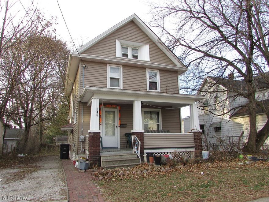 Two story colonial in North Hill. This home has updated siding, windows, bath, and more.  Great rental or owner occupied.