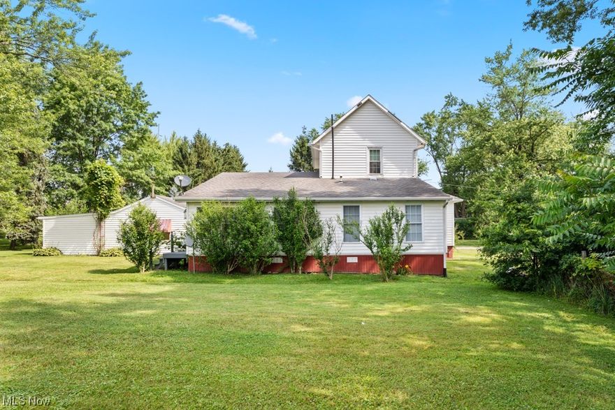 A rare find! 3/4 bedrooms, cozy home with many updates. Could have 1st-floor master bedroom easily. Already has a full bath and laundry on the 1st floor. Updated kitchen, flooring, windows plus more! All vinyl-sided - 2 car large garage, plus attached shed and separate shed. Double lot with lots of room to roam! Call for details. Kitchen appliances to stay