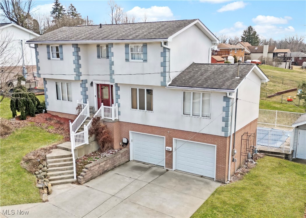 Don’t miss your chance to see this stunning home located in the heart of Steubenville, within walking distance of schools and shopping. This move-in-ready property offers exceptional charm and functionality throughout. Upon entering, you’re greeted by beautiful custom tile that sets the tone for the home’s quality craftsmanship. To the left, a spacious living room boasts abundant natural light and impeccable plaster work with eye-catching details. The kitchen and dining area provide ample cabinet space, perfect for everyday living and entertaining. Just off the kitchen, you’ll find a versatile bonus room that can serve as a family room, home office, or even a fourth bedroom. A convenient bath completes the main level. Up the elegant stucco staircase, discover three generously sized bedrooms and a beautifully updated full bath. The primary bedroom is particularly impressive with its spacious layout. The finished lower level adds incredible versatility, featuring a kitchenette and full bath—ideal for an in-law suite, guest quarters, or additional living space. Step outside to your private backyard oasis, where an inviting fenced-in, in-ground pool awaits, perfect for relaxing or hosting summer gatherings. This home truly has it all! Call today to schedule your private​​‌​​​​‌​‌​​​‌‌​​​‌‌‌​​‌​​‌‌​​​​ showing!