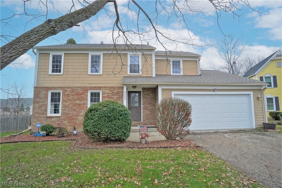 WOW! Welcome home to this four bedroom, two and half bath Colonial. Beautiful and bright! Living room, dining room and hallway have Bamboo flooring. Family room has new carpet, fireplace with mantle, and sliding door to the deck with plenty of room to grill or just sit overlooking the perfect fenced in backyard. The large kitchen offers a ceiling fan, dishwasher, oven/range, refrigerator, and abundant of cabinets and countertops, ceramic tiles, plenty of space to add an island or small table. Too finish the first floor the half bath was remodeled in (2022). The stairs leading upstairs, and hallway have new carpet, and you will find four bedrooms with new carpet and two full baths. The beautiful hall full bathroom has been remodeled (2022). The master suite has new carpet and full bathroom was remodeled about five years ago. There is a full, clean unfinished basement offering laundry area, plenty of storage area, work out area, etc. New sump pump and waterproofed (2022). Two car attache