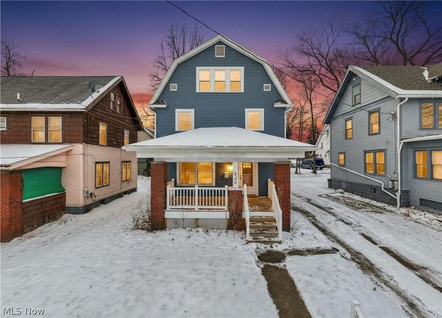 Welcome to your freshly updated turn-key home!  All updates were professionally done and inspected, with all mechanicals by licensed experts!  The list is too long to fit here: New Roof, Siding, and Windows outside, kitchen, bathrooms and all mechanicals updated inside in 2023.  Fresh paint and carpet recently allow for you to move right in and get to enjoying the spacious front porch just in time for spring!  Schedule your showing now as this will not be on the market long!
Sale restricted to owner occupants at or less than 80% AMI.  Please call listing agent with any questions!