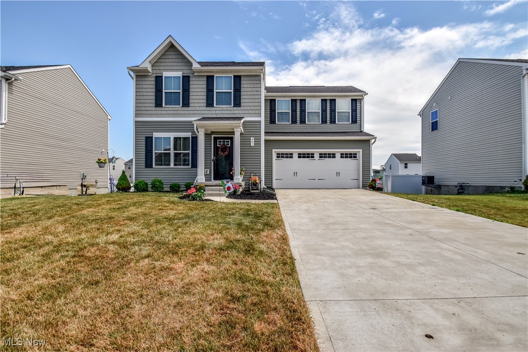 Come take a look at this 3 bed 2 bath colonial in Painesville Township and Riverside School district! Situated in a Heisley Park enjoy friendly neighbors and community sidewalks! Not only does this home come with ALL appliances it has very attractive 2.9% assumable mortgage for qualified buyers. This home was built in 2021 and all warranties are transferable! Don’t wait to see this open concept and modern design with a deck overlooking the large back yard! Schedule your showing today!!