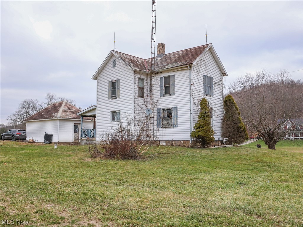 ONLINE ONLY AUCTION: 2/8/24 5:00 PM - A beautiful 5.7 acres nestled in the country with 2 ponds, plenty of road frontage, and elbow room. The property includes an older 2 story home with kitchen, full bath, dining room, and living room on main floor with 3 bedrooms upstairs. Full basement with utilities including well and septic, propane gas forced air heat and central air. HVAC system has been updated. The home offers a front and rear porch and there is a detached garage. The home is a handy man special with the opportunity to remodel it to your liking. The land offers 2 nice ponds, frontage on 2 roads, and building sites with plenty of room for a new home or shop or garage. This is an affordable opportunity in the country.