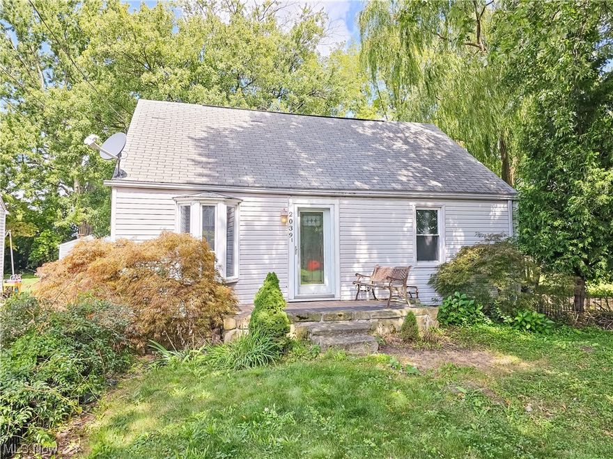 ** ABSOLUTE AUCTION ~ WED. OCT. 4th @ 5:45PM ** This vinyl sided 3 bedroom, 1 & 1/2 bath, bungalow style home is situated in Plain Twp., Plain Local Schools having living room with bow front window, kitchen w/oak cabinets, cooktop range w/microwave, and refrigerator, 2 first floor & 1 second floor bedrooms, full first floor bath needs finished, second floor carpeted w/ half bath & storage area, full basement w/updated electric hot water heater, FA gas furnace & central air, circuit breaker electric, glass block windows, wood deck and storage barn. Lot size 47’ x 130’. Current taxes $473.72 per half year. Stark County parcel #5205773. Home needs renovations so finish to your liking. Open at 4:30 pm auction day. Investment Opportunity!! Sells to the high bidder - come bid your price!