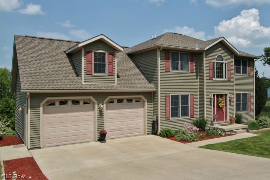 Just listed as a rental, beautiful 3 bedroom home with a bonus room located over the garage which could be used as a 4th bedroom. This home offers an open floor plan on main level and a formal dining room. Wonderful entertainment space just outside of the great room on main level. Below the low maintenance deck, you will find a custom stone patio with fire pit and built in waterfall. Additional 24 x 44 Detached garage. Convenient 2nd level laundry room. 24 hour notice notice required for showings!
All applicants subject to credit and background check.
Approved applicant responsible for all utilities.