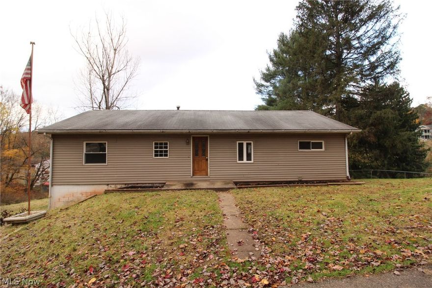3 bed 1.5 bath raised ranch with full unfinished walk out basement situated on a corner lot. Much larger than it first seems this home features a formal entry, country kitchen with pass-through to the living room that is great for entertaining. Screened back porch. Basement could be finished to double the square footage or would be perfect for a workshop, rec room or man cave.