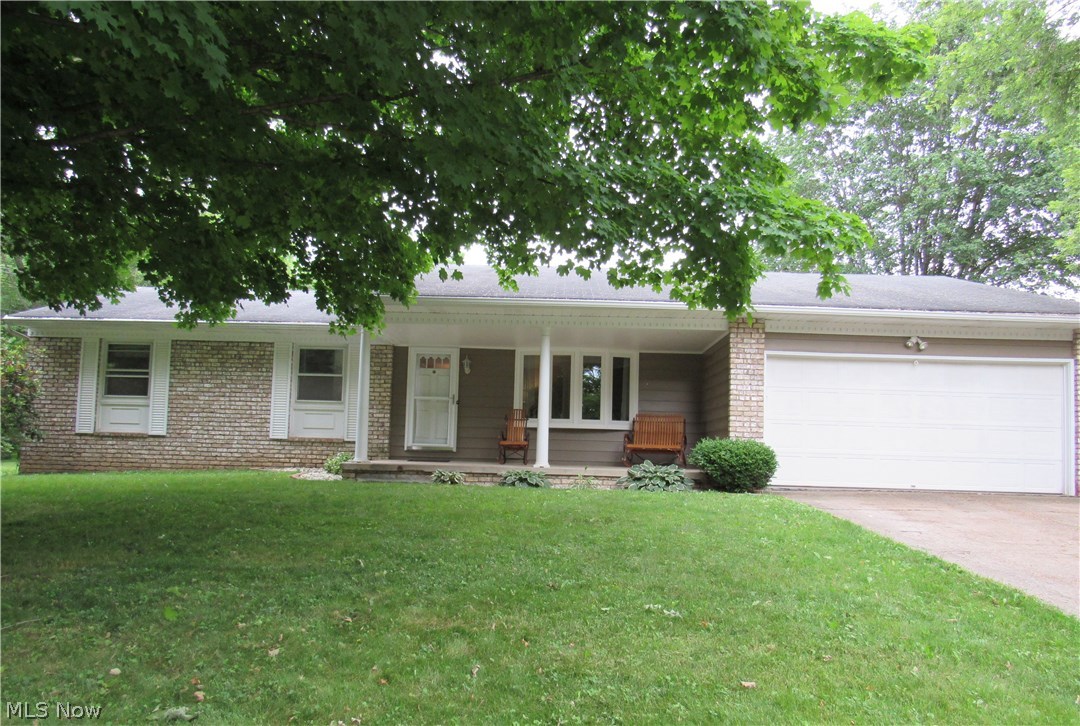 Welcome home! This lovely, updated ranch is move in ready and complete with 3 bedrooms, 1.5 bath, and 2 car attached garage. Whether you're relaxing by the fireplace in the family room that is open to the kitchen or enjoying the outdoors on the large deck, this house is great for entertaining or spending a night at home. The backyard also has a large storage shed and a fire pit. Updates include refinished cabinets in the kitchen, new paint throughout, Pergo laminate flooring, new carpet, updated plumbing, and a new UV light filtration system.