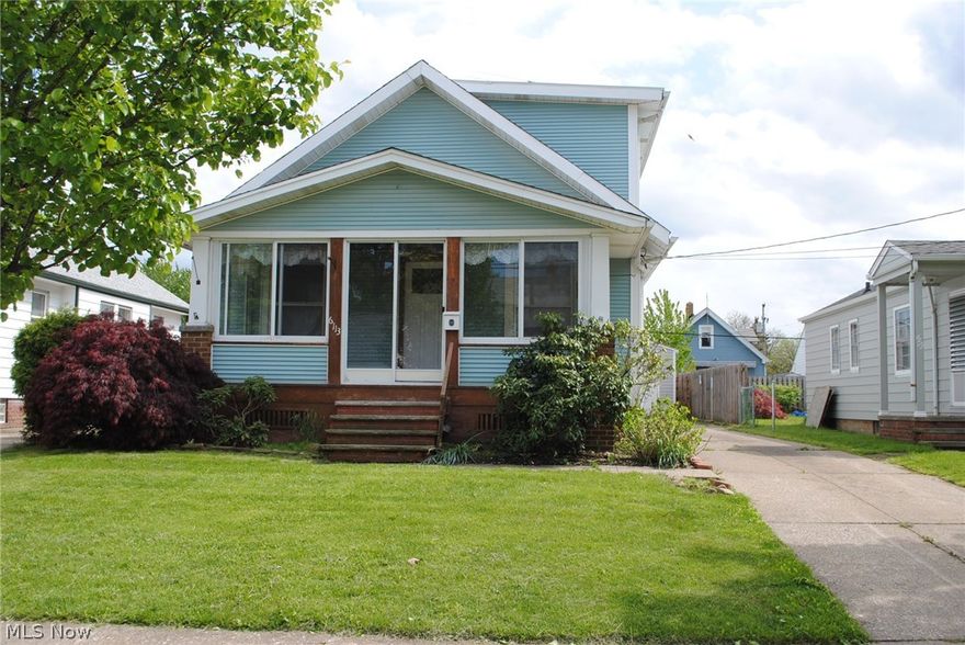 BANK OWNED .... A Fixer Upper In Desirable Brooklyn Neighborhood  .... Eat-In Kitchen .... 3 Bedrooms .... Finished Dormer .... Enclosed Front Porch ... 2 Car Garage ....