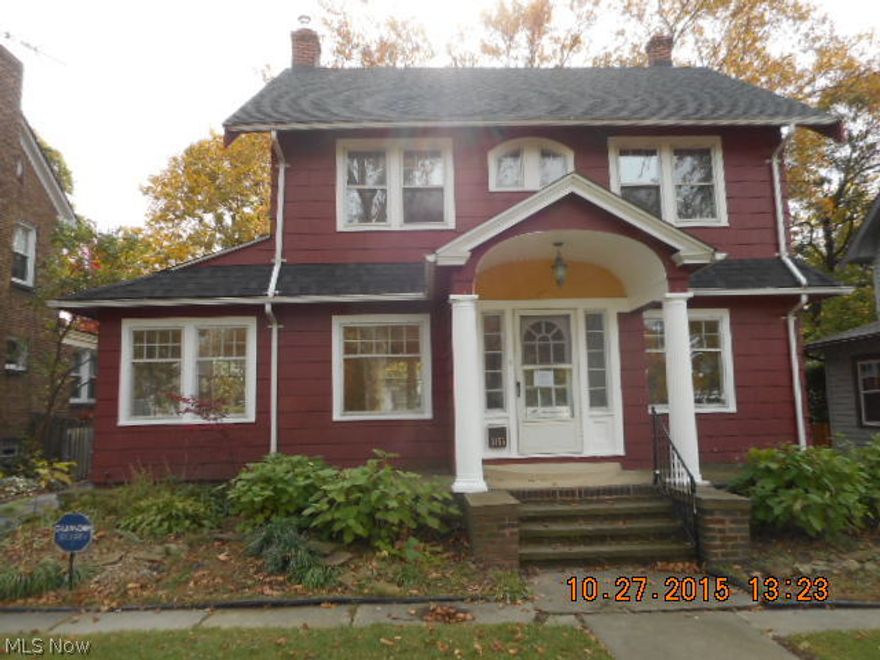 Lovely Cleveland Heights home filled with traditional charm and some tasteful modern improvements. Beautiful hardwood floors throughout lead to the spacious dining room with custom built ins, living room with handsome fireplace, sun room or den is perfect for morning coffee. The updated kitchen features custom cabinetry, solid surface counters, upgraded SS appliances, breakfast bar, tiled floor and backsplash plus space for informal dining. The third floor is finished and includes a full bath, ideal for the master or teen suite. Throughout you will find moldings and period charm that will impress. The outside deck views the lovely yard, all that’s missing is you!