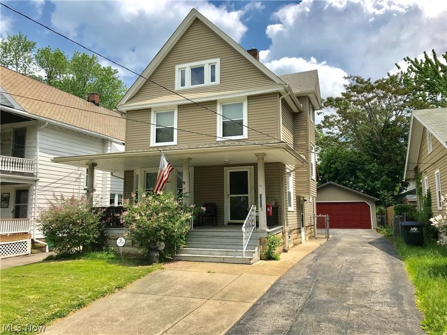 Lakewood 4 Bedroom, 1.5 Bath Colonial $125,000. Great Opportunity! Sided, Newer Windows and Roof, Central Air, 1/2 Bath on 1st Floor. Large Kitchen and Formal Dining Room. Walk-Up Attic. Drive By and Call!
