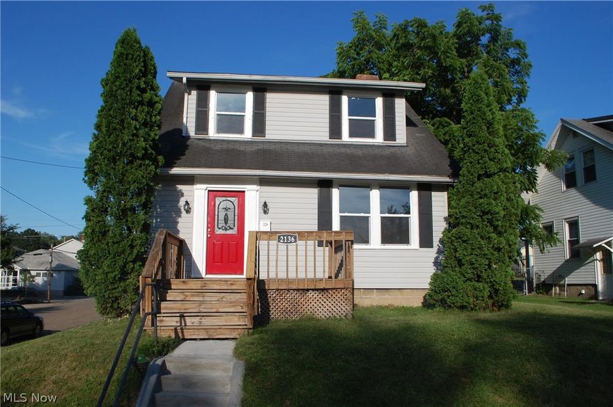 3 bedroom 2 bath home. Main level of home has 3 large sized rooms and features a fully updated kitchen. Kitchen has all new appliances including refrigerator, gas cooktop, and double wall oven. Hardwood floors refinished throughout main part of house, with new flooring in the large family room in rear of house that could be main level master. Full baths on each level have been redone. Nice yard  and deck in rear of the house to enjoy the evenings.