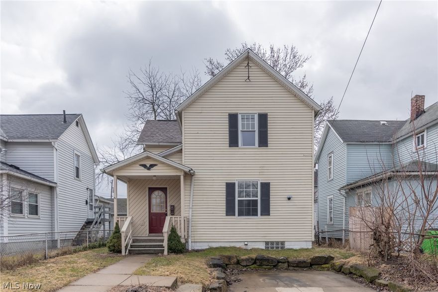 Welcome to 676 West Lake Avenue in Barberton! As you enter into the spacious foyer, you are greeted with brand new carpet throughout the living area.  Continue into the the open concept kitchen and dining room areas that allow for plenty of space to entertain!  All kitchen appliances will be staying!  Also, conveniently located on the first floor you will find a spacious laundry room with plenty of cabinet space for extra storage and counter space that will make doing laundry a breeze!  If first floor living is what you desire, you'll find the master bedroom is located off of the living area, which also hosts it's own private bathroom!  The upstairs boasts two large bedrooms, which have also had brand new carpet installed, and a full hall bath.  Storage is no issue with this property!  The gigantic, unfinished basement holds tons of potential, and a storage shed is located on the rear of the property for all of your lawn care needs.  Don't miss out! Updates include new roof 2018, furna
