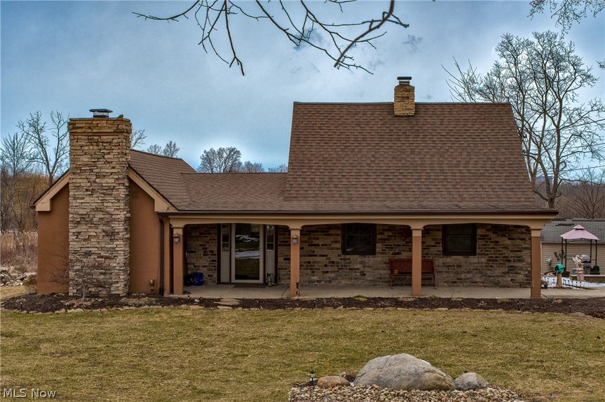 Rare Perry Find!! Need some room to roam? Look no further, you'll have it right here. This custom three bedroom two and one half bath has been updated inside and out in 2008. The details will be sure to catch your eye. The home has a finished basement along with its own bath. When you look out the window you will be viewing over 20 Acres which also leads out to Maple Ave. Bring your four wheeler and your toys or your developer! The possibilities are endless. This property was previously approved for a sub division so  bring your plans. The home also has an over sized two+ car garage that is heated. This is a great place to store your toys or create a workshop. Call list agent today for details!!