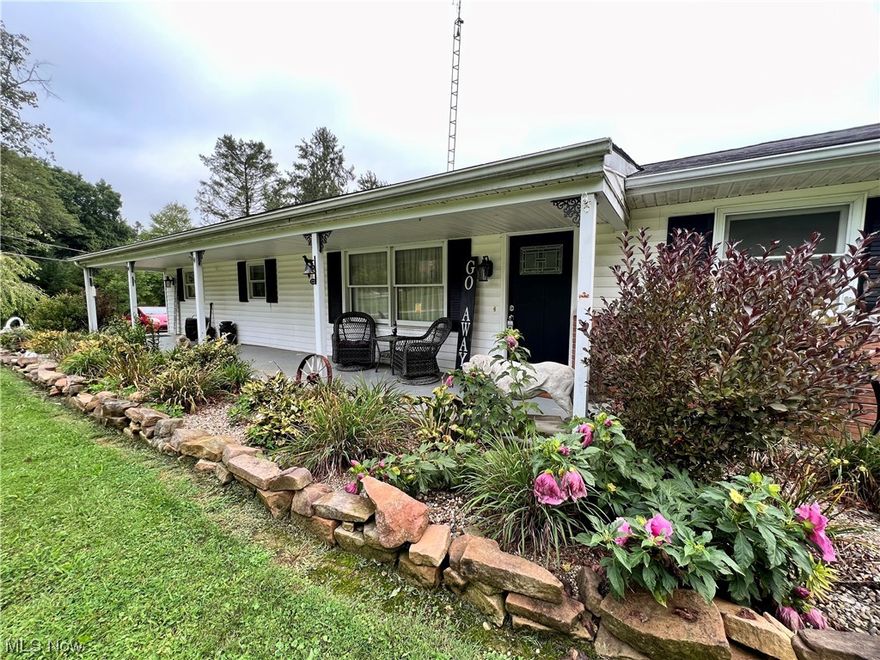 Electric heat pump, basement walls wrapped in insulation and 17 inches of insulation installed in attic, and kitchen vinyl plank floor 2 yrs. old. Above ground pool, addition to deck, outside doors, and bathrooms vinyl plank floors 1 year old.  Large primary bedroom with bath built later than the rest of the home. 2 car detached garage. Large deck on the back and porch on the front. Nice area, close to shopping but country living. Maysville schools. 2 rooms in basement without closets could be used for office space or playroom. Seller's children used them for bedrooms. Shower in basement hasn't been used by current owner.