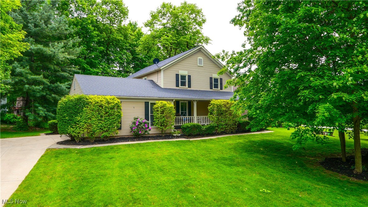 Welcome to this charming colonial nestled in the desirable Woods of Aurora neighborhood,. Step inside to a welcoming foyer with beautiful hardwood flooring. The beautifully updated eat-in kitchen boasts granite countertops, stainless steel appliances, ample cabinet space, and ceramic tile flooring—ideal for home cooking and gathering.
The spacious family room features new flooring, a cozy wood-burning fireplace, and sliding glass doors that open to a welcoming back deck. The first floor also allows for additional family or entertaining space featuring a living room and a bonus room that can be used as a home office or dining area.
On the second level, you'll find four generously sized bedrooms with newer carpet and two full baths. The large primary suite impresses with vaulted ceilings, and a fully renovated en-suite bath showcasing a walk-in tile shower, tiled floors, and a spacious walk-in closet.
The large front yard is easy to enjoy from the classic wrap-around porch perfect for relaxing or entertaining. and even has a full invisible fence system to keep your pets safe!
Conveniently located near schools, shopping, and dining, and is within a mile of Kiwanis-Moore Park and Splash Pad, ball fields, beautiful downtown Aurora and the library, this well-maintained home offers style, comfort, and a host of modern updates. Book your private showing today!