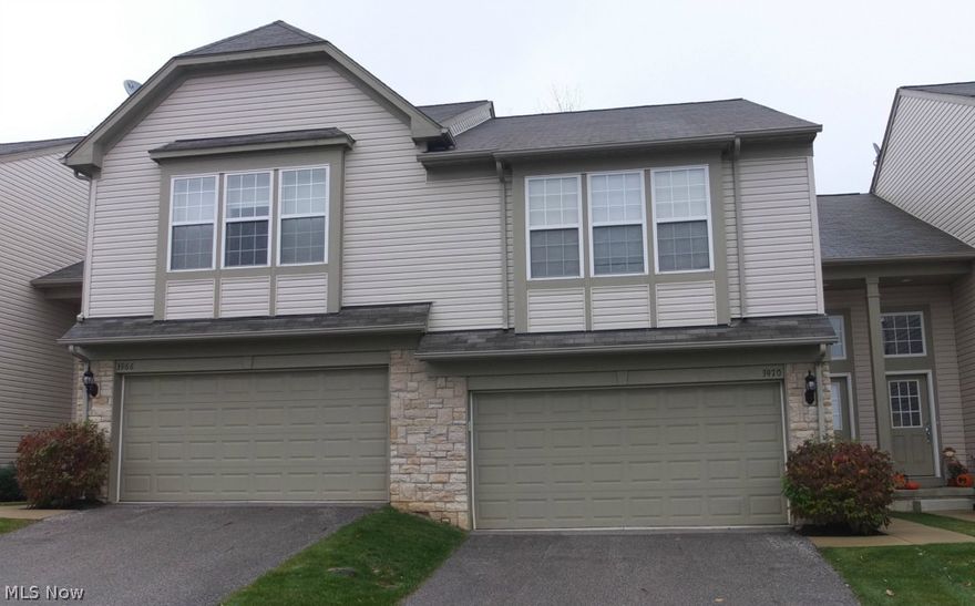 Nice Townhome built by Pulte in 2009. One owner home that took pride in ownership. Two story foyer with an open floor plan. Two bedrooms upstairs with a large loft and laundry/utility room.  Enjoy going out the patio doors from the dining room onto a private patio that backs up to the wooded area.  Conveniently located close to 1-77, shopping, parks and restaurants.  Freshly painted living room and ready to make this house your home.