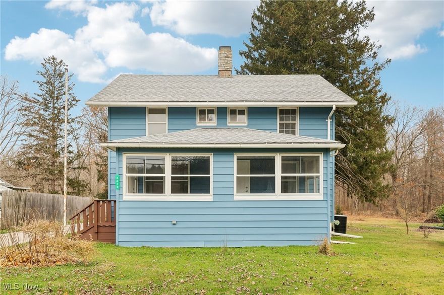 Fully remodeled 3-bedroom, 2-bath home on 1.6 acres in Geneva. This move-in-ready property features an enclosed front porch, a large covered rear deck, and a 2-car garage. Interior updates include all new appliances, modern finishes, and a bright, functional layout. Enjoy spacious outdoor living with ample yard space for recreation, gardening, or expansion. A beautifully updated home offering privacy and convenience in a desirable location.