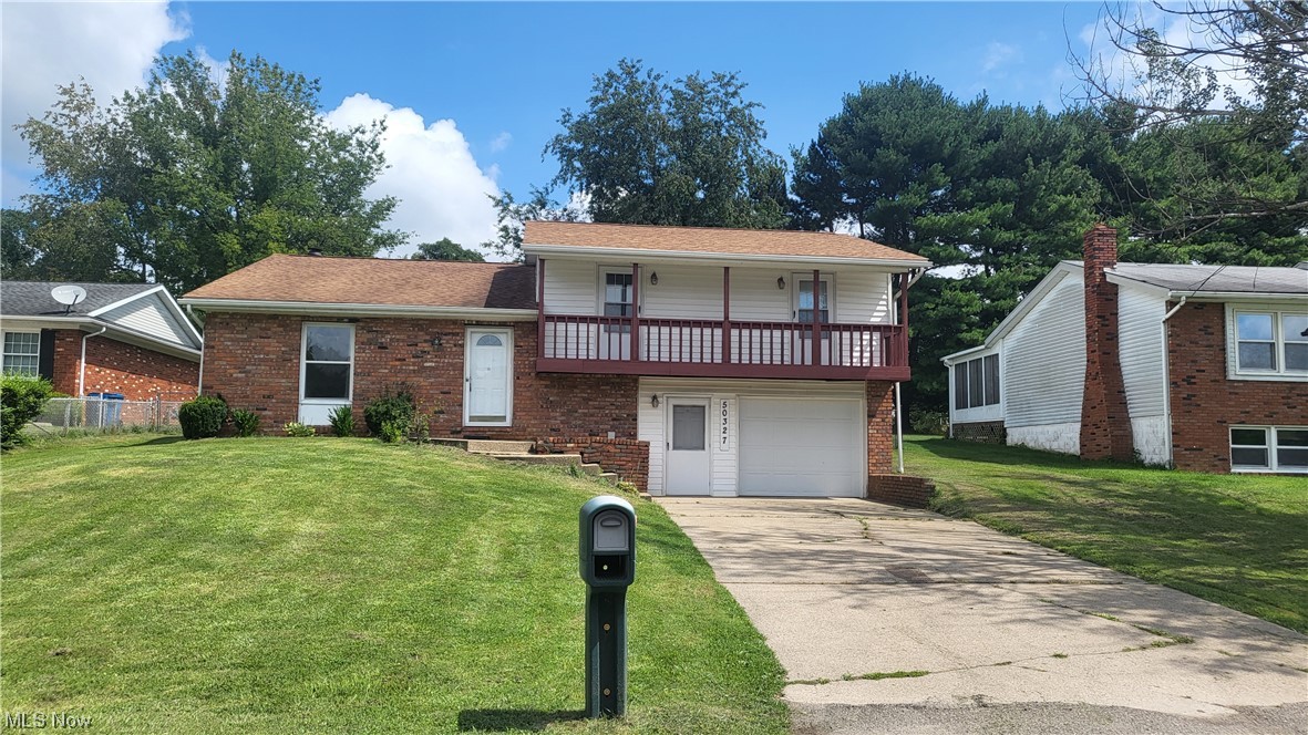 Well maintained 3 bed 2.5 bath Tri-level on Cindy Dr, St Clairsville. Outside city limits but still close to everything, this turn-key has updated flooring throughout, roof, gas furnace and hot water tank approx. 6 years old, covered back deck and a big, fenced in yard with storage shed. Equipped with all kitchen appliances, all you have to do is move in. Call an agent today and go see this one! Wood burning fireplace in lower level family room, recommend inspection before use, owners never used. Motivated sellers!! Will consider all offers.