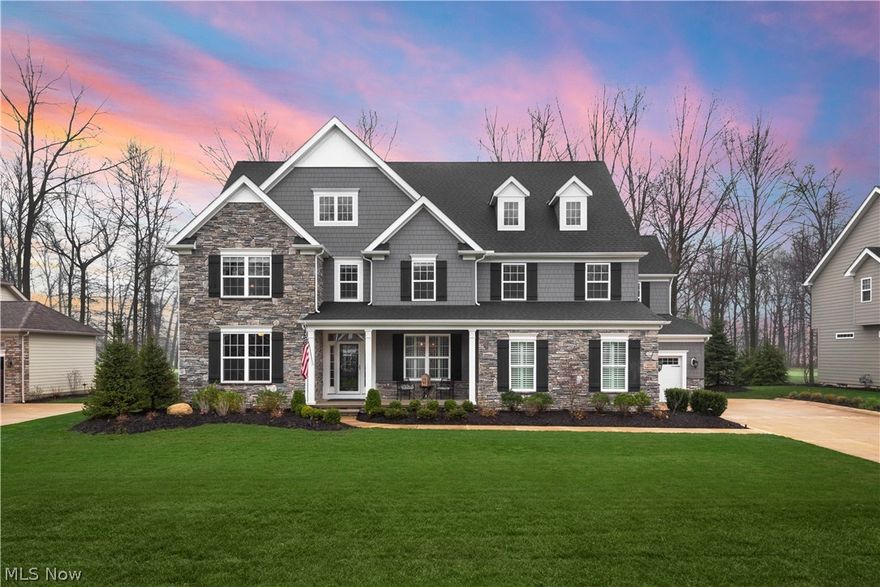 Welcome to this custom built home located on the 15th fairway of Legacy Golf Course within Legacy Pointe. This open concept home has a huge Gourmet Kitchen & Finished Basement great for entertaining! A Massive 10ft x 5ft Quartz Island is the center of the Kitchen & has 2 Dishwashers. A Subzero Refrigerator & Wolf 48" 6 Burner Range, Grill, & Dual Ovens completes this Kitchen. The Family Room has Two Story Ceilings, Built-Ins & a Wood Burning Fireplace. A Custom Barn Door separates the Kitchen from a Large Walk-In Pantry & Laundry/Mudroom with 3/4 bath. A Formal Dining Room, Office/Den with French Doors, Powder Room with Pedestal Sink, & oversized 3- Car Garage complete the first floor. The home has Whole Home Audio/Sonos system & Wireless Mesh Internet. Upstairs boasts two Master Suites! The First Master has a Custom Loft, Walk In Closet, & Full Bath. The Second Master features a Luxurious Bath Soaking Tub, &Tiled Shower. The Bedroom has views of the Golf Course, with an expansive Walk