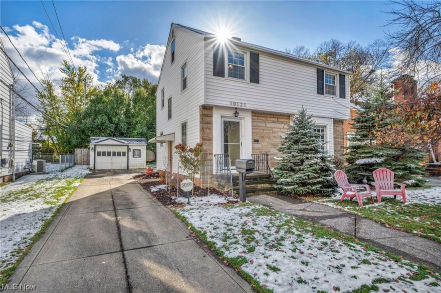 Welcome to your Great House! This charming 3-bedroom, 1.5-bathroom residence is nestled in a quiet, family-friendly neighborhood. The main level features an updated kitchen with new flooring and freshly painted cabinets, creating a modern and inviting space for cooking and entertaining. The living room boasts beautiful hardwood floors and a fireplace, adding a touch of elegance to the home.

Upstairs, you'll find three spacious bedrooms, offering plenty of room for family and guests and the full bathroom. In the basement, you'll discover a fully waterproofed space with a transferrable warranty, ensuring peace of mind. The basement also features brand new carpeting, adding warmth and comfort to this additional living area.

Step outside to the beautifully landscaped backyard, perfect for outdoor entertaining with a large porch, providing a great spot to relax or host gatherings. The backyard offers ample space for children to play or for gardening enthusiasts to create their oasis.  This home is conveniently located near schools, parks, and shopping centers.  There's plenty to love here, don't miss the opportunity to make this charmer your forever home. Schedule a viewing today!