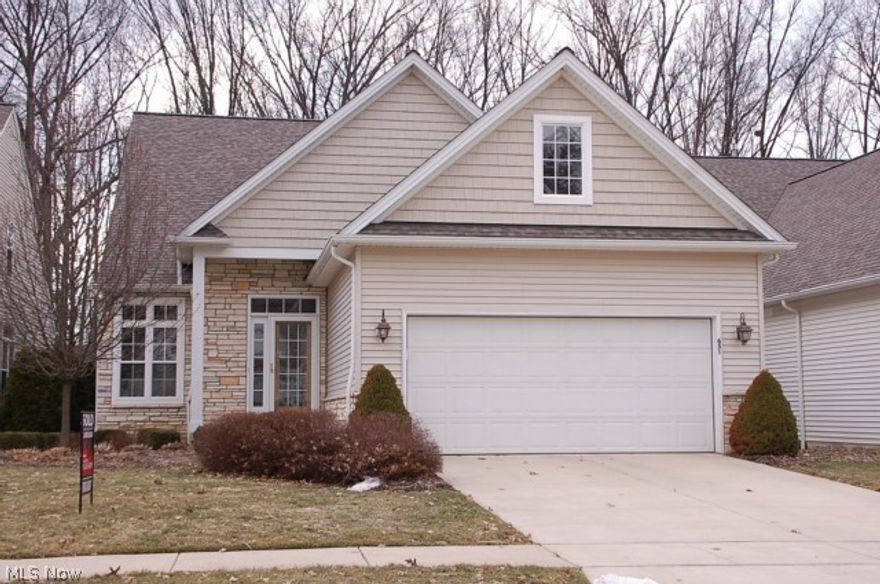 Open, Bright, 4 bedroom home featuring hardwood floors, 3 full baths, first floor master suite plus an additional first floor bedroom and laundry room.  Transom windows and tray-ceiling highlight the formal dining room.  Gourmet kitchen includes an island, plentiful cabinet space, upgraded lighting, dining area.  Kitchen opens to the Great Room.  Gas fireplace in Great room, vaulted ceilings and glass sliding door to the concrete patio.  First floor master bedroom features privacy windows, walk-in closet, double sinks, soaking tub and walk-in shower.  Two additional bedrooms and a full bath on second floor.  Finished basement with storage room and crawl space for additional storage.  Two car garage.