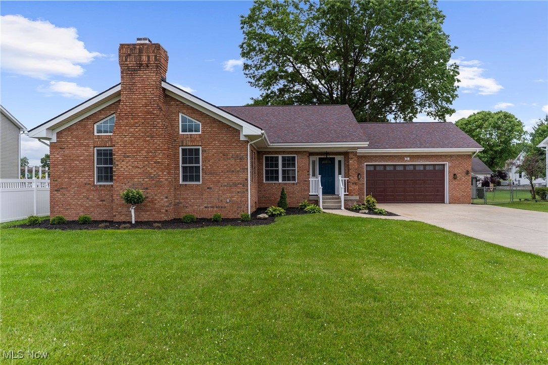 Final Price — Now $385,000! Open House Sunday 1–3 PM — Includes a 1-Year HSA Home Warranty!
This stunning, fully renovated ranch offers over 3,600 sq ft of finished living space, including a rare walk-out basement with full second kitchen, built-in bar, guest suite, and flex room — nearly double the space of most nearby homes.
The main level features an open-concept layout with soaring vaulted ceilings, a dramatic stone fireplace, and natural light throughout. The gourmet kitchen is designed to impress with quartz countertops, stainless steel appliances, subway tile backsplash, modern cabinetry, and a large center island perfect for gatherings. Three spacious bedrooms and 2.5 baths are also on the main level, including a luxury primary suite with a spa-style bath and walk-in shower, plus convenient first-floor laundry.
Step down to the finished walk-out lower level, ideal for multigenerational living or entertaining, with its own kitchen, bar, living room, bedroom, bathroom, laundry, and versatile bonus room. Outside, enjoy a private patio and open green space perfect for summer entertaining.
Move-in ready with all major updates complete — see it for yourself this Sunday!