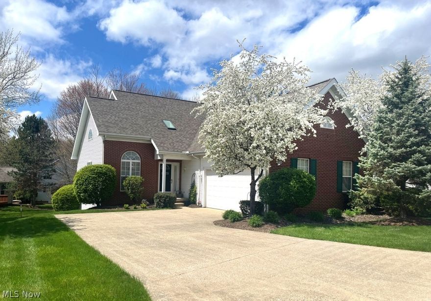 Welcome to this beautiful Ranch that has loads of charm and character. A very well maintained home in a highly desired community in the heart of The Reserves of Aurora. Entering this spacious floor plan, the large great room has vaulted ceilings, hardwood flooring, a shared fireplace with the master bedroom, which both overlook a private deck. The kitchen has white cabinets, granite countertops, vaulted ceiling, and new appliances. This home offers 4 bedrooms, 3 full bathrooms, (2 beds, 2 baths on main floor. 2 beds, 1 bath on lower level walkout) a first floor laundry room, vinyl siding. The finished walk-out basement has a private backyard and patio, which is great for fun and/or privacy. This beautiful home is move-in ready. This resort like community in the Reserves of Aurora has a community swimming pool, clubhouse and exercise room. A beautiful place to call home in the much desired Aurora School System.

*Stone Fireplace/End Caps- Jan. 2019
*Hot Water Tank- March 2020
*New Roof- Oct. 2020
*New Sky lights- Oct. 2020
*Kitchen updated- 10/22
*Hardwood flooring 7/23
*Hall Bathroom updated 8/23
*Master Bath updated: 3/24
*Appliances: microwave, stove/oven, dishwasher October 2021
Refrigerator 12/23