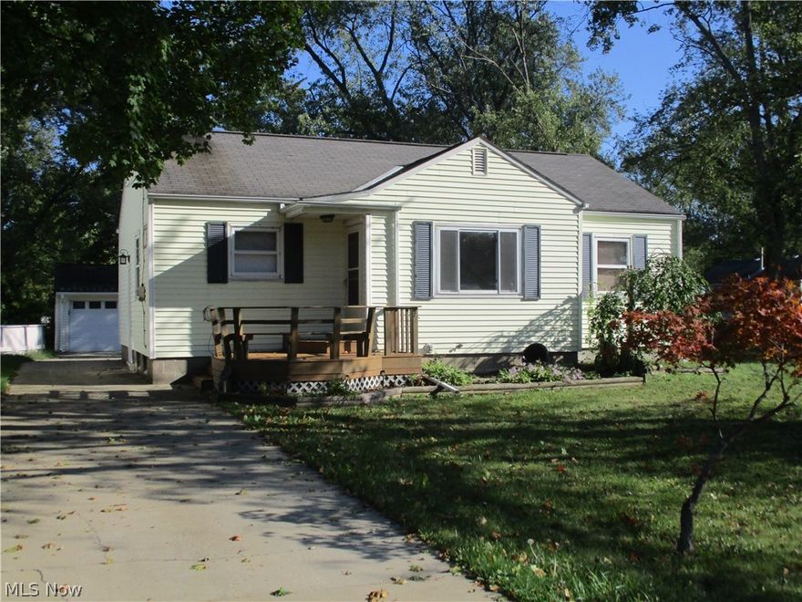 Nice Spring Valley ranch home located within walking distance to the new school! Updates include roof, concrete driveway, stamped concrete patio, vinyl siding, central air, replacement windows, Corian counter tops in kitchen and updated bathroom. This home features a full waterproofed basement. Easy access to highways and immediate possession!