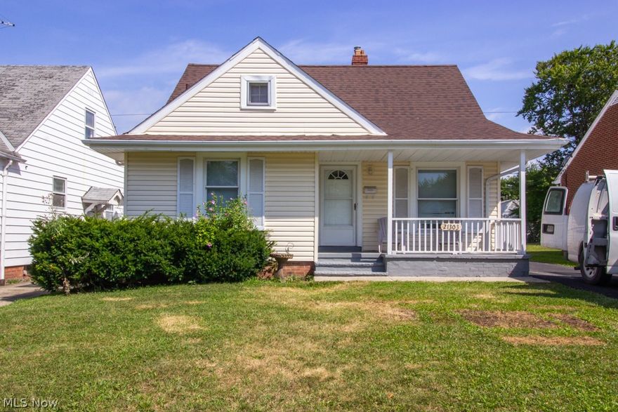 Tenant occupied investment property. Cape cod home with 3 bedrooms, including finished dormer, 1 full bath, full basement and detached garage. Current tenant pays $875/month with lease through 01/31/2021. Owner selling as-is - no repairs will be made.