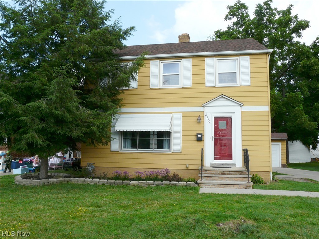 Don't miss the chance to own this delightful family home, a true gem that seamlessly blends comfort, convenience, and a welcoming atmosphere. Nestled in a sought-after neighborhood, this property offers a harmonious combination of modern amenities and timeless charm. The interior boasts beautiful hardwood floors throughout, three bedrooms equipped with ceiling fans, a full bath, and a convenient half bath. The eat-in kitchen provides a cozy space for meals, while the partially finished basement includes a washer and dryer for added convenience. There is a brand new air conditiong unit and updated electrical! You'll find a one and a half car garage with a newer door and opener, ensuring secure parking and easy access. The fenced-in backyard provides a private retreat, and a new concrete driveway and sidewalk enhance the property's curb appeal. This lovely Parma Circle residence is a must-see. Don't wait to schedule a showing and make this house your new home!