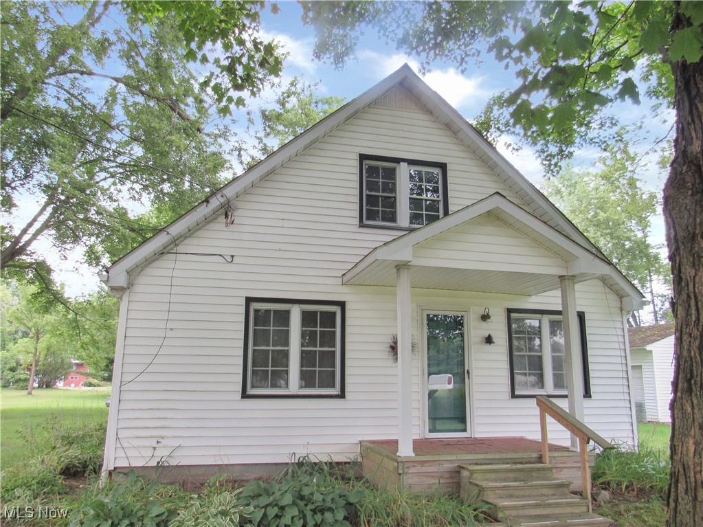 Great opportunity! This home features a first floor bedroom and bathroom. There are an additional 2 bedrooms and bathroom on the 2nd floor along with a full basement. It has an over sized 2.5 car garage to use for just about everything. The home has a lot to offer. Come and see!
