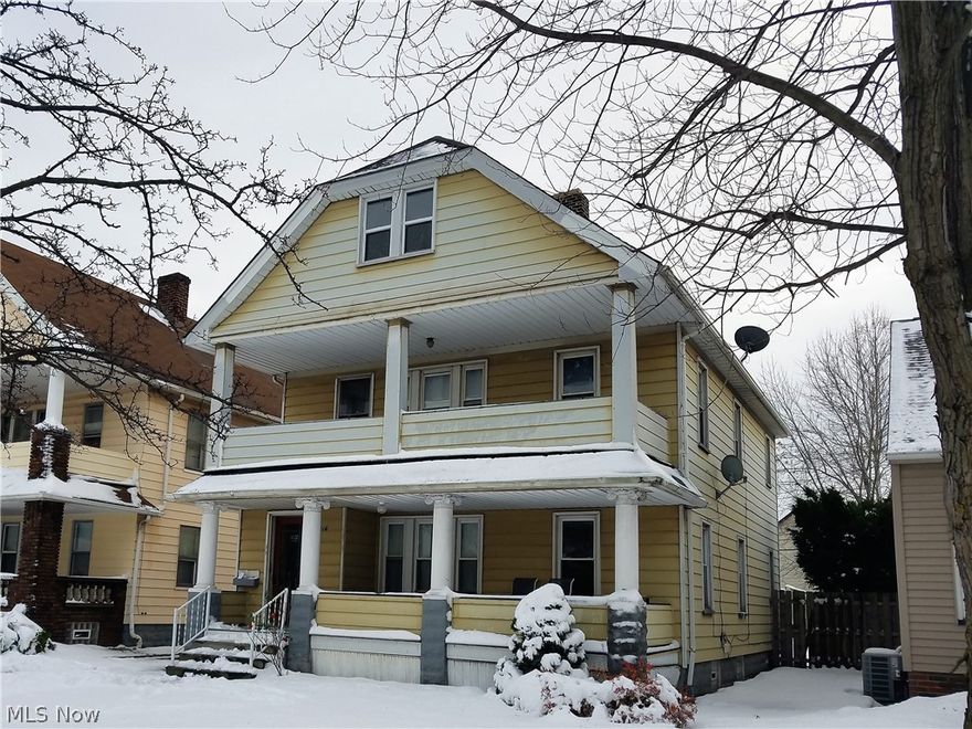 Solid duplex featuring aluminum siding, fenced in backyard and newer roof and driveway. Each unit has 2 bedrooms and 1 bath, original hardwood floors, vinyl windows and front porch. Property has great highway access and close to a public golf course.
