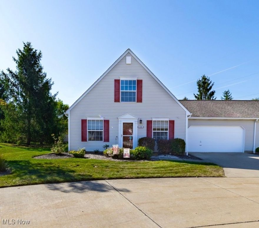 Tucked on a peaceful street in Sagamore Hills Township, 628 Windsor Lane offers the best of carefree condo living. This spacious 3-bedroom, 2-bath home is freshly updated with neutral paint and modern flooring, creating a bright, move-in-ready space that complements any style. The covered patio on in the back yard is the perfect place to sip your coffee in the mornings.  Generous closets and smart storage throughout make it easy to stay organized without sacrificing comfort. 

Recent improvements mean you can settle in and relax. The furnace and central air were installed in 2019 for year-round efficiency, and the kitchen features stainless steel appliances—including a 2019 stove, 2021 refrigerator, and 2022 dishwasher—plus a 2022 hot water tank. Everything is ready for you from day one.

Enjoy all the perks of condo ownership: low exterior maintenance, friendly neighbors, and a location that puts nature at your doorstep. The Red Lock Trailhead of the Cuyahoga Valley National Park is less than two miles away. 

Well maintained and ideally located, this home combines modern convenience with a serene setting—an opportunity not often available in this sought-after neighborhood. Schedule a showing today and say YES to this ADDRESS!