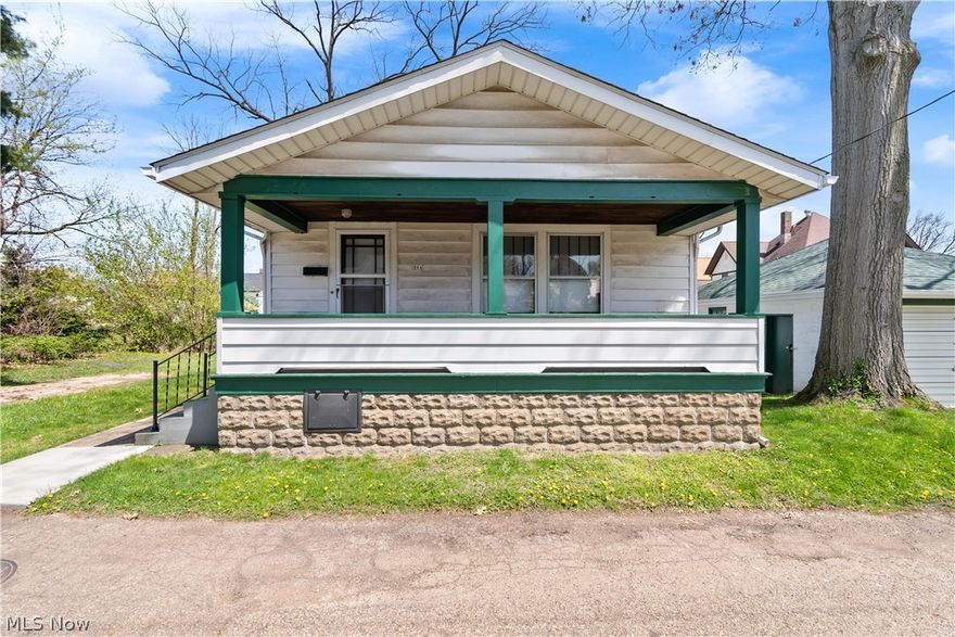 Nice 2 bedroom 1 bath ranch.  This home features one floor living, full basement and a 2 car detached garage.  Sits on a great great lot.