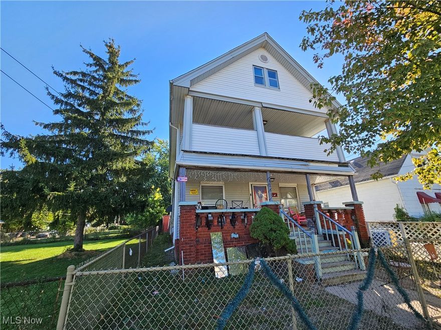 Calling all investors!  This 4 bedroom 2 bath Colonial style duplex, with additional in-law suite, offers a great investment opportunity. There has been updated LVP flooring put throughout the entire house.  The bathrroms have been updated with LVP flooring, new vanities, and modern fixtures. With some light renovations this property has tons of potential! Don’t Miss The Chance To Acquire A Profitable Triplex In The Thriving Cleveland Rental Market. Easy Access To All Major Highways, Downtown Cleveland, Shopping, Dining, And More. No Seller Financing.