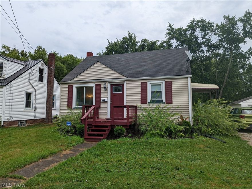 Welcome to this cute 3 bed, 1 bath bungalow located right in Perry Township! Come make this cozy place your home with some finishing touches! It includes a GIANT backyard that's already partially fenced in, firepit, and even plenty of room to add a garage or an addition to the home! Located right down the street from Perry High School, and Perry Local Police Department. Come see why so many people love to call Perry Township home!