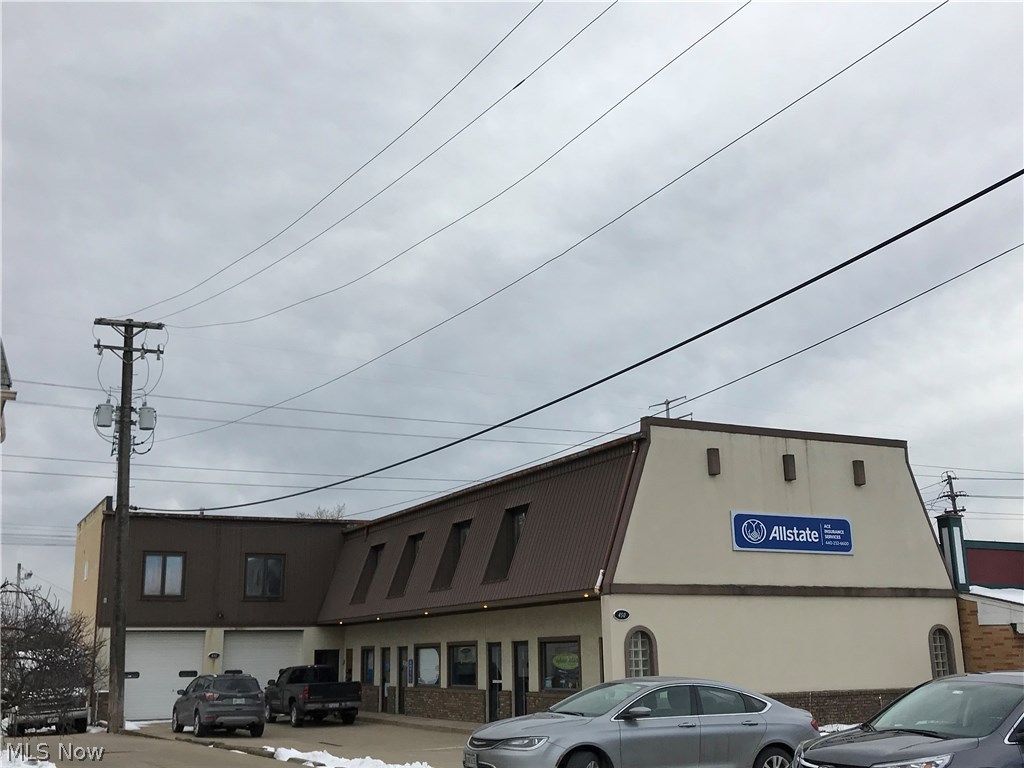 Excellent Owner/User Warehouse/Retail/Office Opportunity in Bedford.
Building with multiple current and future possible uses, in very good overall condition, available for sale in the heart of Bedford and near the Bedford Auto Mile.
This turn-key facility was originally built in 1990 and has had a variety of tenants. It currently houses a hair salon and an insurance office, with leases that make this a desirable possibility for either investors or owner/users. It also has vacant space for warehouse/light industrial use, and a small upstairs apartment.
Among the many features/updates are:
• 7,800 total SF, with 2,538 SF for salon and office related on the first floor, 672 SF for upstairs apartment, 1,940 SF for warehouse space (1,362 SF down and 578 SF up), with balance of 2,650 SF upstairs for warehouse/storage.
• Two drive-in dock doors with 10’ clearance
• Substantial electrical power includes 220 volt single-phase and 480 volt, three-phase, 60 amp.
• Roof coated f