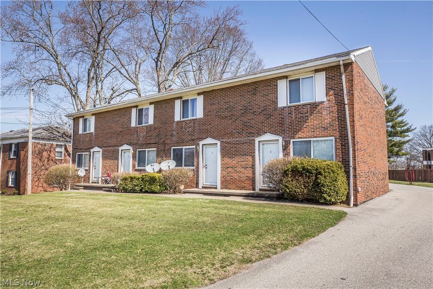 Don't miss this opportunity to own a well maintained 4-unit in Fairlawn. All brick building with a 6 car garage. One unit has been totally renovated. New roof on garage. New central air in unit 4.