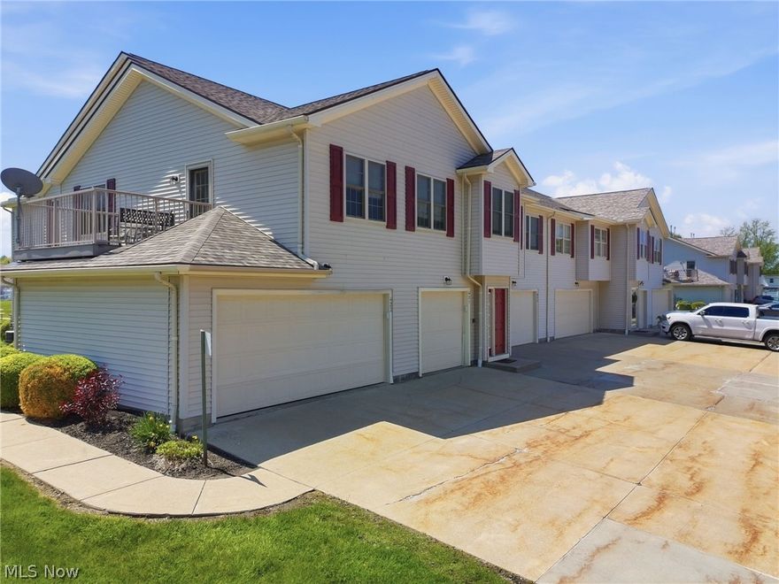 Welcome home to this beautiful 2nd floor corner unit condo in the desirable Waterford Mills Condominium Complex! This spacious 3 bedroom, 2 bath condo offers an open and airy great room featuring cathedral ceilings, a cozy gas fireplace, and an abundance of natural light throughout.

The large kitchen is perfect for entertaining with tons of cupboards and countertop space, pantry, peninsula, and a dining area for your kitchen table. Just off the living room, step out onto the relaxing enclosed loggia overlooking the peaceful pond — the perfect spot to enjoy your morning coffee or unwind at the end of the day. Plus another outdoor seating area off of kitchen. 

The layout includes 2 generously sized bedrooms, a full bath, and convenient laundry/utility room, along with a spacious master suite featuring a private master bath, oversized walk-in closet, and additional storage space above. All 3 bedrooms offer tranquil water views!

The attached 2-car garage has been freshly painted and includes  storage units that stay, plus a gas hookup for a heater.

Located directly across the street from beautiful Lake Erie and the park, and just minutes from the Historic Harbor District, Geneva-on-the-Lake, and over 30 wineries, this condo offers the perfect blend of comfort, convenience, and lakeside living!