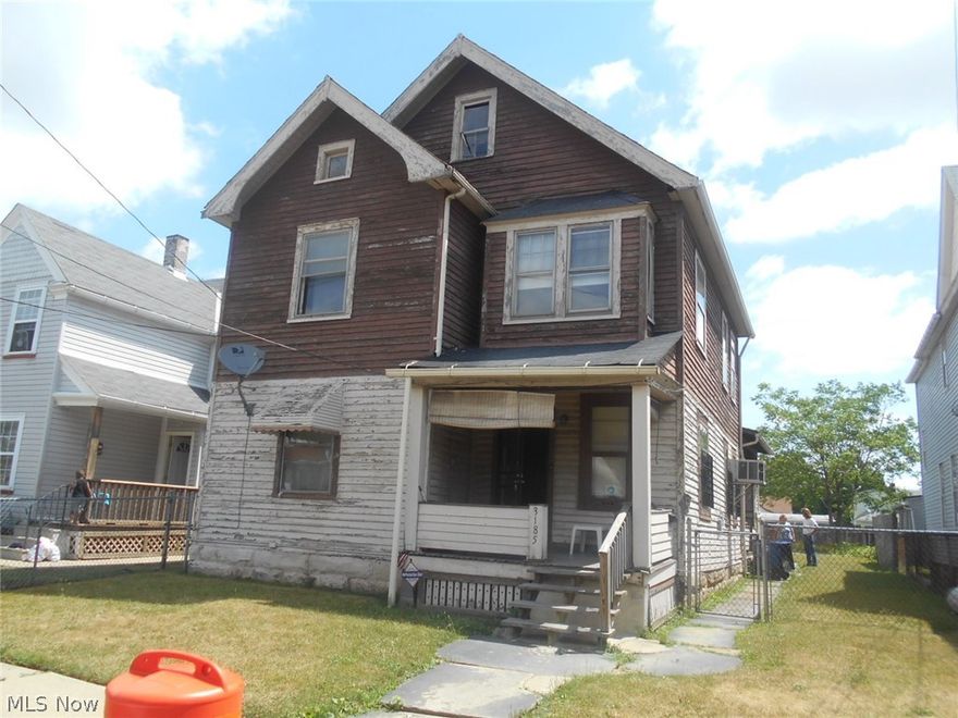 This is an estate the seller has not lived in the property for over 50 years.  It is being sold "as is" condition.  However, she did replaced 3 of the asphalt roofs this past March 2016 and fixed the 1st floor furnace.  Only cash offers only. A lot of potential but needs TLC.