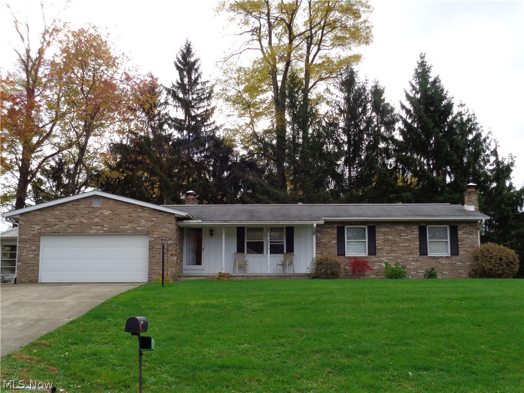 Well maintained 3 Bedroom Ranch with 2 Full Baths, appliance kitchen, patio, sun room off the family room, gas log fireplace and ceiling fan. Full basement with crawl space under the family room. Rec room with wet bar, wood burning stove. Large lot part fenced and a storage barn. America's Preferred Home 1 year Home Warranty included.