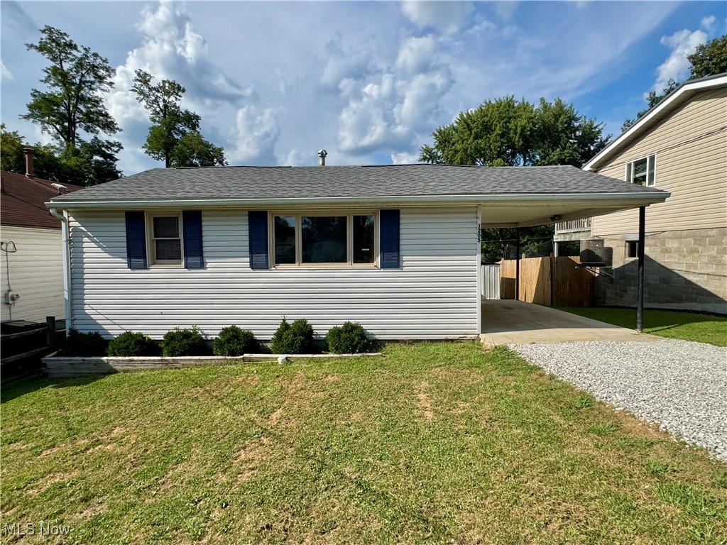 Charming and efficient, this 520 sq. ft. home is perfect for a starter home or someone looking to downsize! Featuring a new furnace (2022) and new roof (2020) for peace of mind. Enjoy a nice-sized backyard that’s easy to maintain, plus ew gravel on the driveway with off-street parking and a 1-car carport. A cozy deck off the back is perfect for relaxing or entertaining. Refrigerator, stove, washer, and dryer all stay—making this home move-in ready!