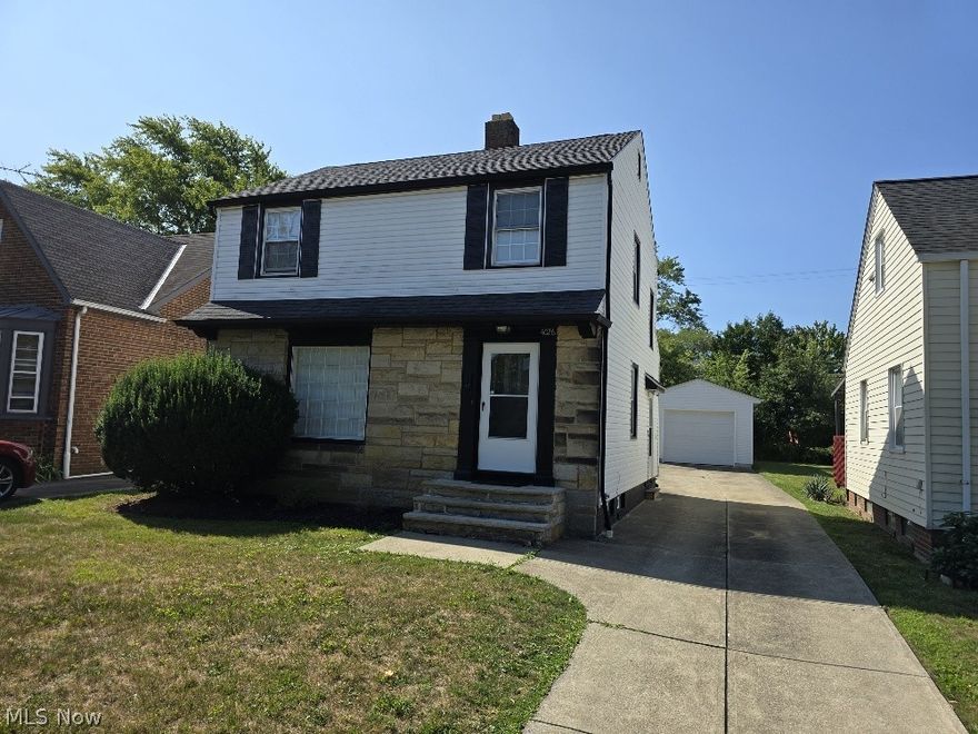 Welcome home to Spectacular Verona Road!  2-Bedroom, 1.5 Bath home in a beautiful area on a quiet street!  Efficient kitchen with stainless steel appliances, plenty of cabinet space, and a charming pass-through window that opens to the dining area.  Incredibly spacious for its size, the property has a great layout for entertaining and living.  Half bath on main level and full bath upstairs.  Space is modern and fresh, with new flooring and carpeting throughout. Truly a lovely space!  Detached garage in great condition, along with new deck that can be accessed from the back door for outdoor cooking or relaxation!  Don’t miss out on this INCREDIBLE opportunity!  Call a Realtor Today!