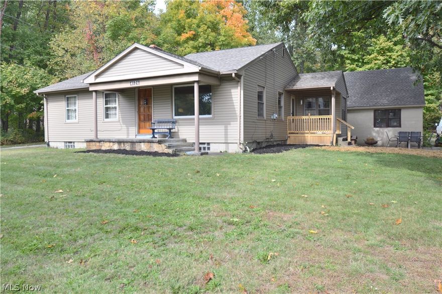 Cozy ranch home in Springfield School District.  The main level of this home plays host to a spacious living room, galley kitchen with eat in breakfast nook, open formal dining room, two large bedrooms, an office that can be used as a third bedroom, and a full bath.  The full basement provides ample storage.  Exterior features include a detached garage, side porch, and a 0.67 acre lot.  Updates include furnace 2004, air conditioning 2015, roof on house and garage 2016, and vinyl siding 2011.  Call today!!