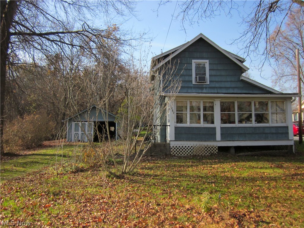 COZY CAPE STYLE home that has many updates! Newer furnace with central air, new septic system 2016, Ohio State waterproofed basement 2004. First floor laundry, full basement, detached garage.