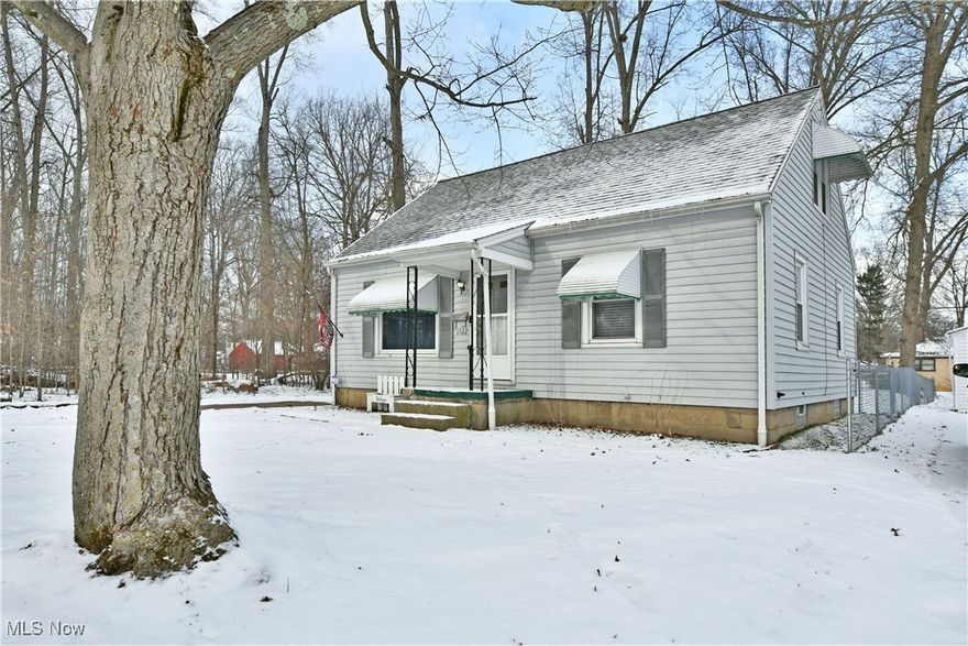 This adorable Cape Cod on the NW side of Warren is updated and move in ready for you! Welcome to 1722 Bradford St NW located on a dead end street in a quiet, tucked away neighborhood just minutes from everything! The living room welcomes you as you enter with luxury vinyl flooring falling underfoot. This flows throughout the entire first floor lending a sense of cohesiveness to the space. The updated eat-in kitchen is steps away and offers plenty of cabinet storage, countertops and updated appliances. The chef in your home is all set to get to work! Around the corner you will find the updated full bath, hallway linen storage and 2 nicely sized bedrooms with ample closet space. The second floor becomes your retreat with an oversized bedroom and additional space for work from home, social media area, or a cozy spot to curl up with a good book! The basement is home to laundry services, mechanicals, and plenty of space for storage or an additional living area. What are you waiting for? Call today for your personal tour! *Updates Kitchen Cabinets 2022, Appliances 2022, First Floor Vinyl Flooring 2022, Paint 2022, Lighting 2022.*